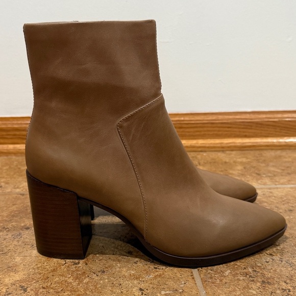 Jeffrey Campbell DUNCANN Boots Tan Brown 10 Classic Capsule Wardrobe Fall Staple - Picture 6 of 11